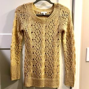 Gold Delia’s Winter Sweater
